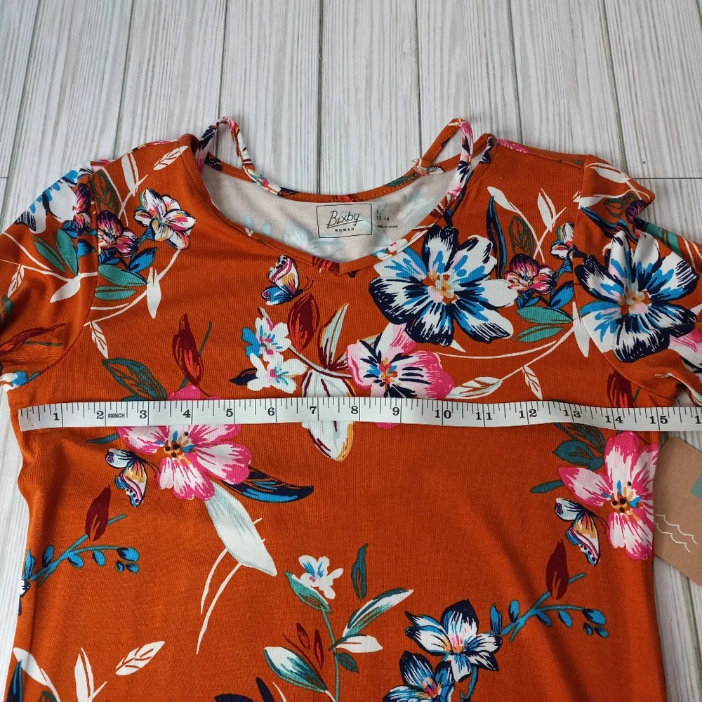 Stitch Fix Bixby Nomad Alyza Floral Long Sleeve Swing Dress